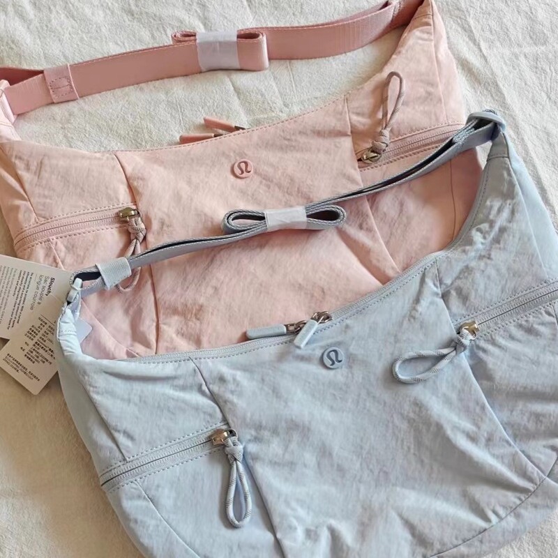 Lululemon Bag Lulu Bag Lulu Bag Croissant Bag Women's Fitness Yoga Bag Large Capacity Crossbody Dumpling Bag