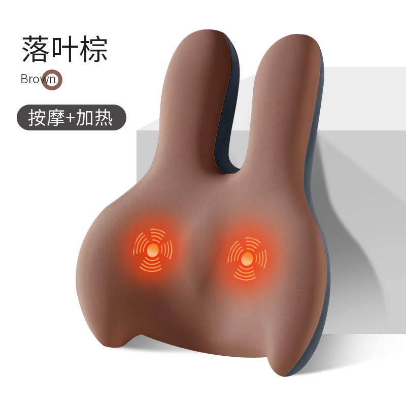 Usb加熱マッサージクッション背もたれ車載オフィスシートクッションマッサージクッション長い座りグラフェンウエストクッション|undefined
