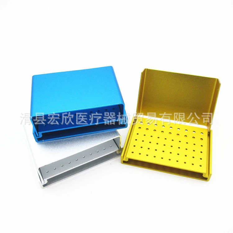 Стоматологический МАТЕРИАЛ 58 отверстий автомобильный держатель иглы может быть высокотемпературной дезинфекцией оральный инструмент автомобильный ящик для дезинфекции игл стоматологический инструмент