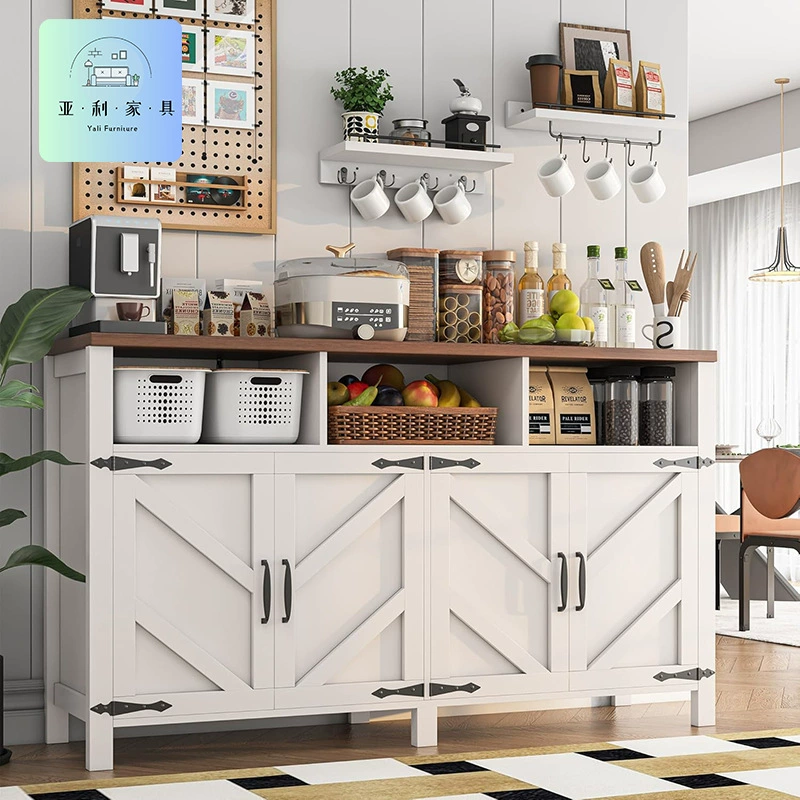 Каркас мебели для буфета с панелью, ящиками и кофейной столешницей, оптовая продажа от фабрики-производителя через Amazon