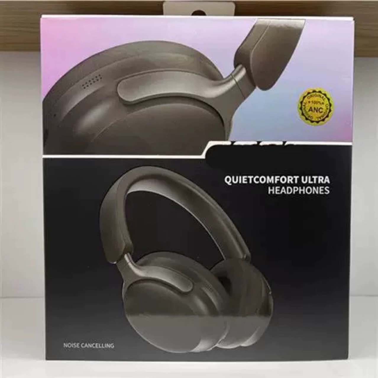 Кросс-бордёр QC65 ANC беспроводные Bluetooth наушники шумоподавляющие комфортные с кожаной сумкой QC Ultra 5.3