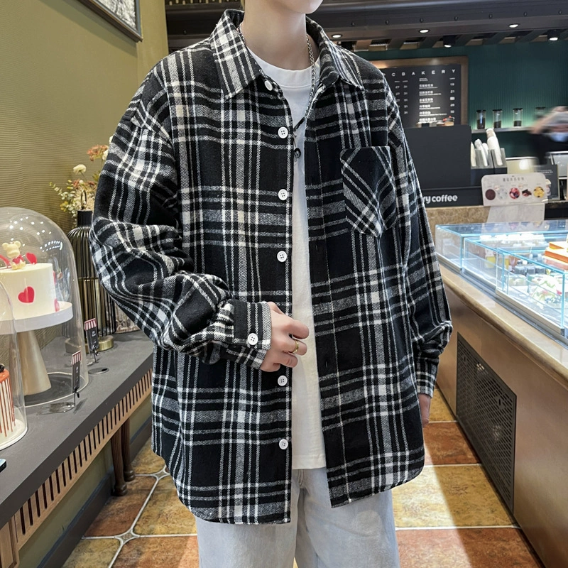 Рубашки с длинными рукавами для мужчин зимние тренды для американского стиля