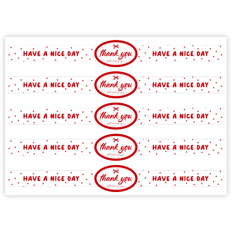 Model 009; 50 stickers/pack (20x2.5cm)