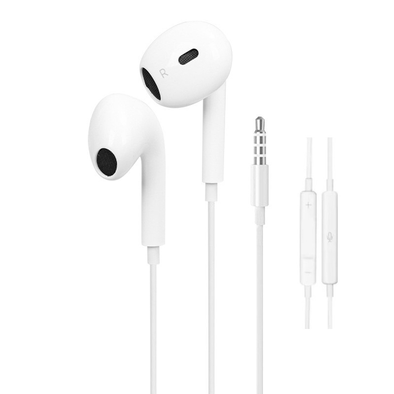 Auriculares con cable de cuarta generación para juegos de tableta de teléfono móvil con control de cable en la oreja Apple-Huawa-type-c-Honor