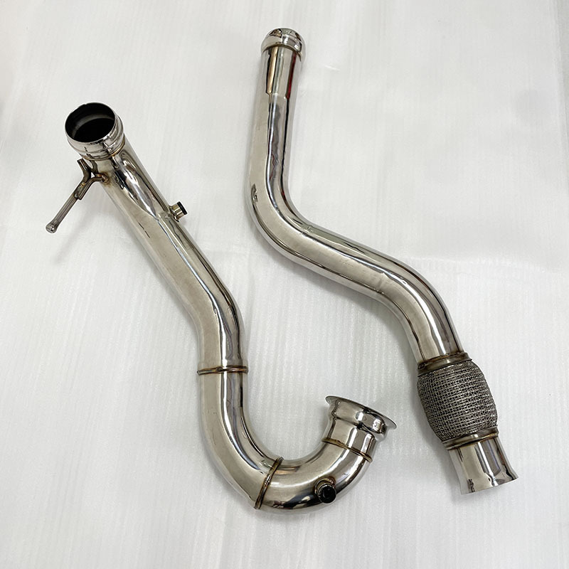 Suitable for Mercedes-Benz 3inch Wrax Ss304 -Amg a 45 4Matic Exhaust Header Section