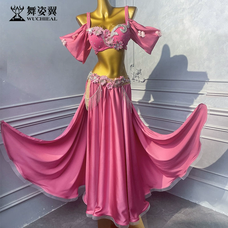 Dance wing belly dance performance costumes for women 2025 new set WZY188
