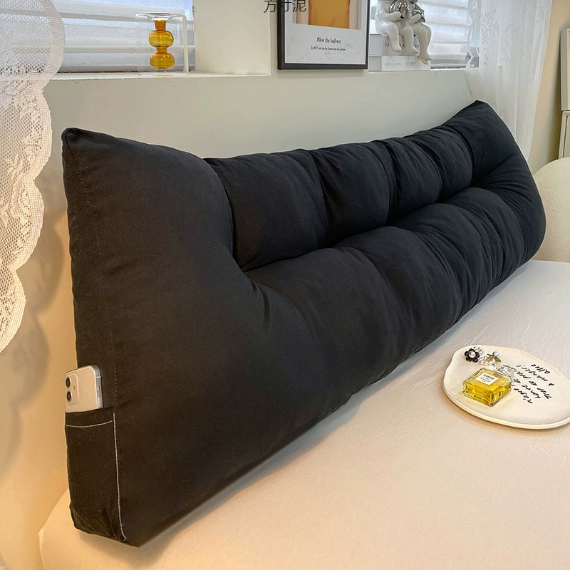 Простой татами большой задний кровать голова и мягкая сумка, подушка детской кровати, на общежитие чтобы читать книгу, подушка для поясницы и поясницы