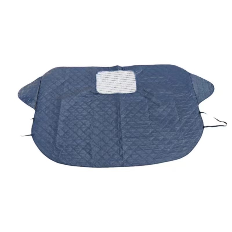 Cross-border car sunshade sunscreen heat insulation half cover snow window snow cover car clothing car snow cover
