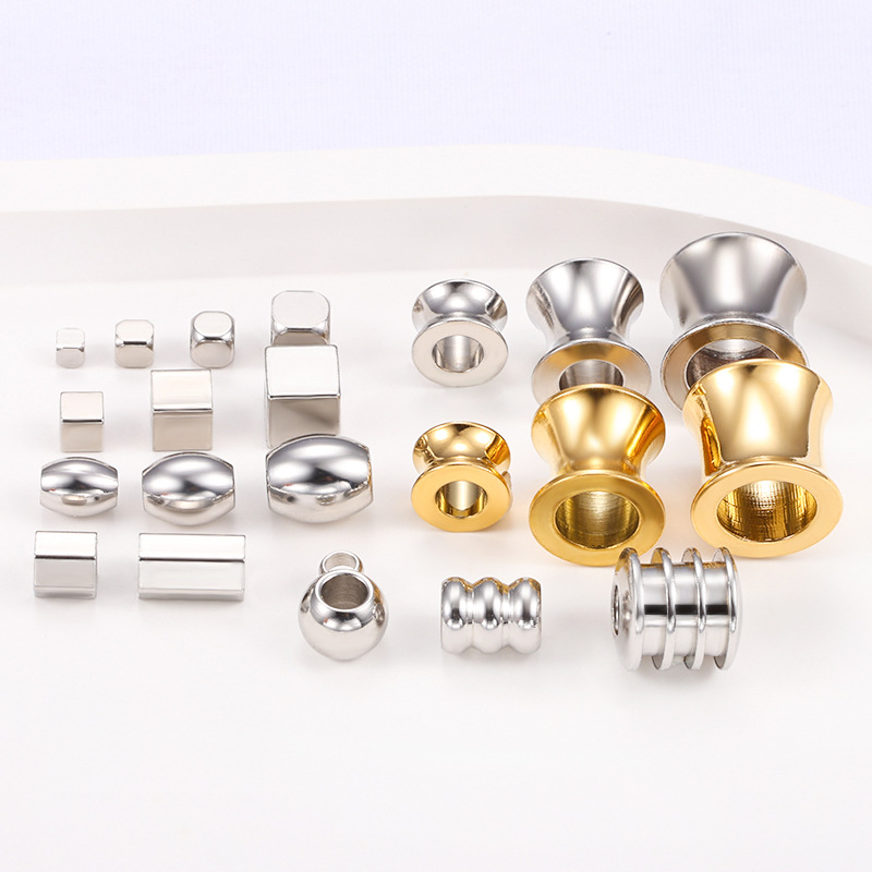 7g Weight Spacer Bars Jewelry Making Type DIY Jewelry Accessories Classification 20 PCS/Package Quantity 304 Stainless Steel Material Geometric Pattern Plating Design Basic Style 20 PCS/Package 304 Stainless Steel Geometric DIY Jewelry Accessories Spacer Bars 2