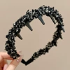Black wavy headband