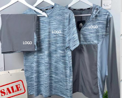 Sin devoluciones a menos que existan problemas de calidad. Trajes de manga corta para hombre, camisetas para hombre, camisetas de manga corta para mujer, tallas europeas informales vacías.