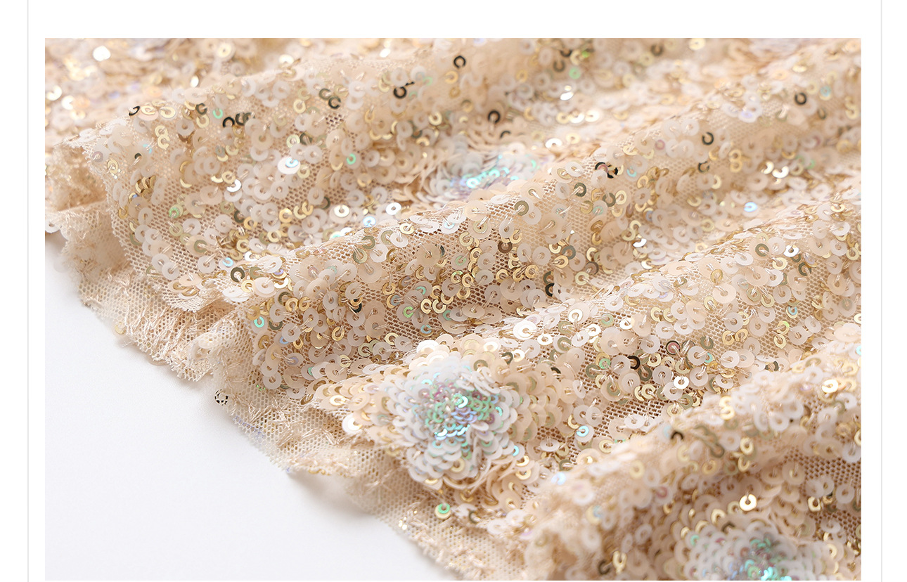 Bộ váy đuôi cá đính sequin phong cách Tân Trung Hoa 2026 kèm áo gilê và quần dài — Váy nửa, Áo gilê, Quần dài màu mơ chi tiết 25
