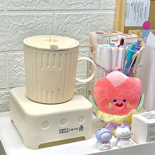 Quick Cooling Cup Ice Maker Office Rapid Cooling Cup for Chilling Drinks Home Cooling Beige Cooling Device
