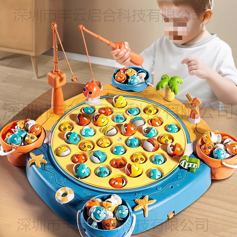 Electric Fishing Toy Children Early Education 0.05-0.3kg Years Magnetic Baby Girls Boys Toys
