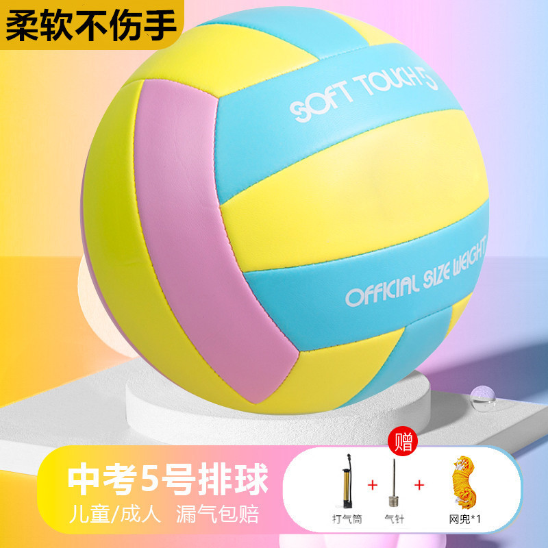 5호 고등학교 입시 옐로우 핑크 블루 [방폭형 두꺼워짐] 에어펌프 + 메쉬백 + 에어니들