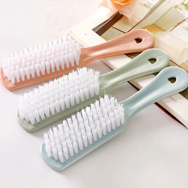 Пластиковая маленькая щетка Обеззараживание Щетка для стирки Бытовая щетка для чистки обуви Мягкая шерстяная щетка для обуви Щетка для одежды Щетка для обуви с длинной ручкой