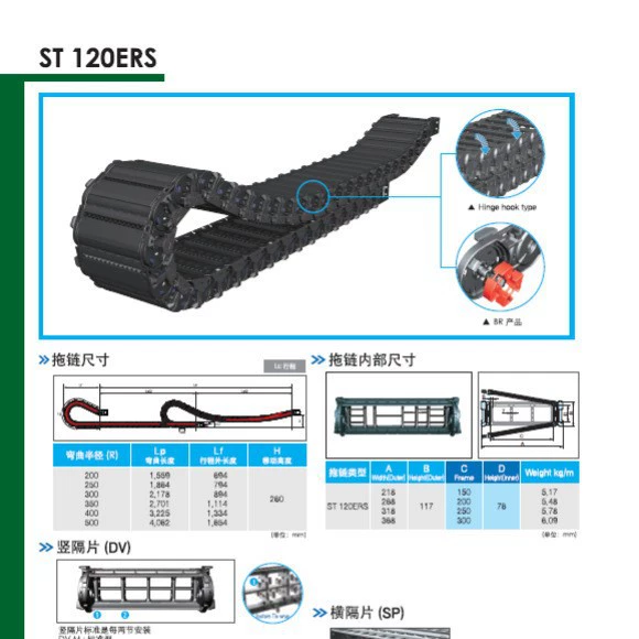 OEM корейский CPS закрытый шкив скользящая цепь ST120ERS.150.R200 250 300