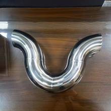 厂家定制光面管件焊接U型反水弯抛光存水弯形状规格全304不锈钢