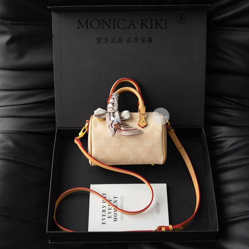 Elegant Luxury Handbag for Women 2026 New Model Printed High-End Pillow Bag Boston Shoulder Crossbody Bag