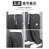 Летние тонкие джинсы, повседневные брюки, свободный прямой крой