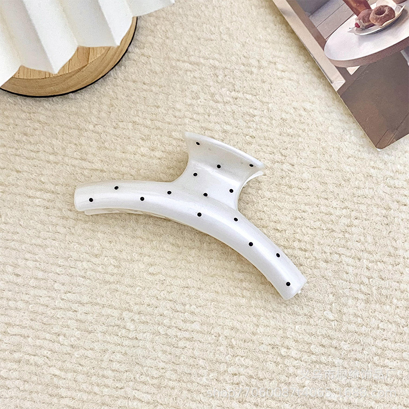 Gran clip de tiburón para el cabello, agarre fuerte, estilo simple y elegante, accesorio trasero para mujeres, proveedor directo de Yiwu