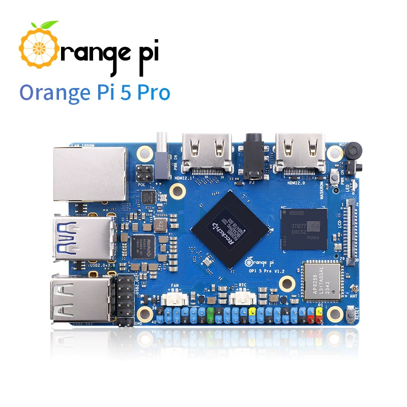 OrangePi 5 Pro платформа разработки Rockchip RK3588S поддерживает NVMe SSD твердотельные накопители
