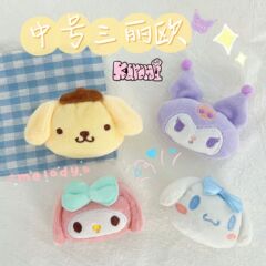 人気の新しい女の子サンリオ子供用シナモンドッグプリン犬女の子ヘアピンアクセサリー人形インターネット有名人