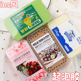 Net red ins foaming glue slime creative children's crystal mud stationery shop wholesale color mud toy manufacturers direct supply