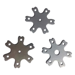 Factory Outlet Anti-winding Glue Flap Hook Hanging Sheet Aluminum Sheet Metal Sheet Three Four Five Six Claw Hook Flap Base