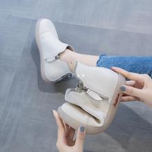 小短靴女2022新款切尔西靴女软底春秋单靴孕妇平底马丁靴女冬