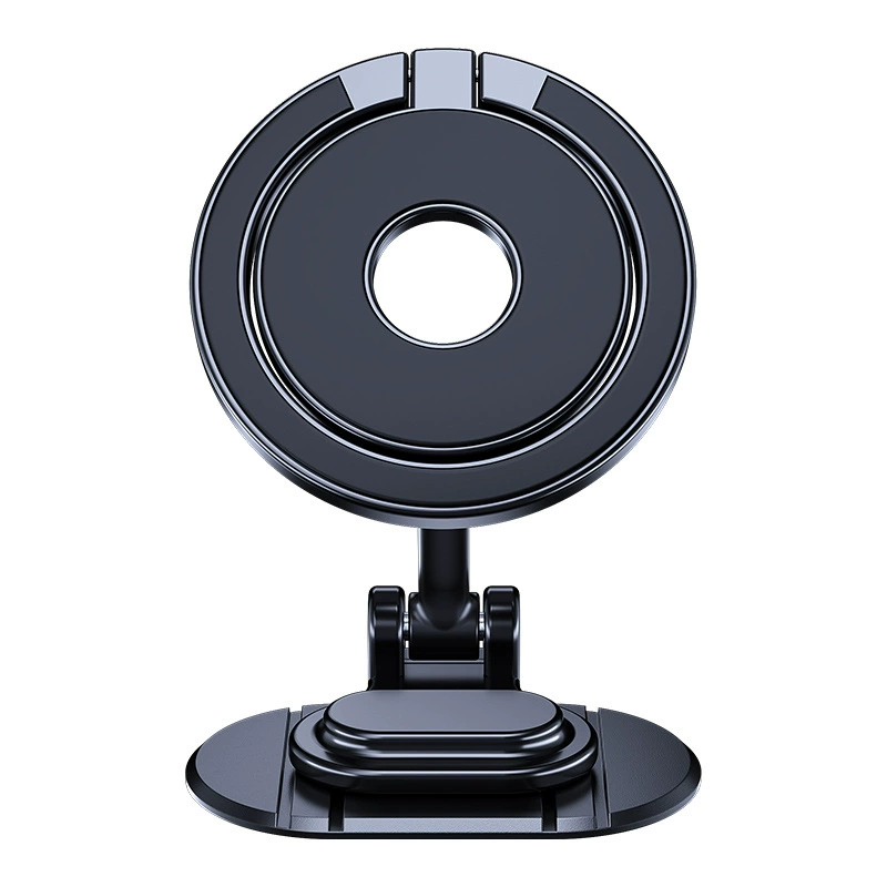 Folding phone holder, metal dial, 360 degrees
