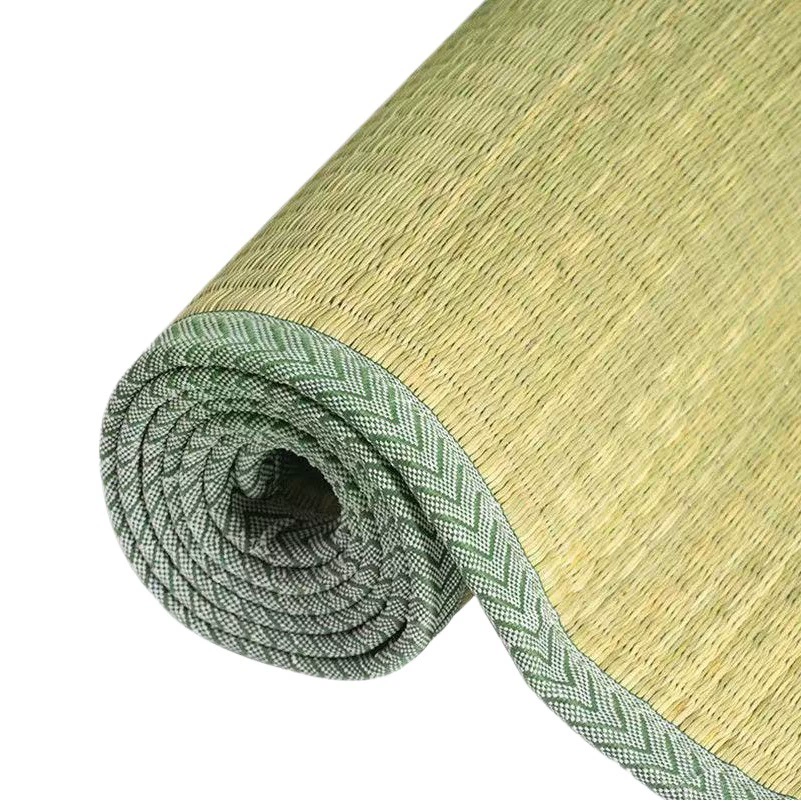 Коврик из чистой натуральной соломы 1,8 двуспальная кровать 1,5 м 1,2 м Rush старомодный коврик для общежития для одного студента 0,6 м коврик