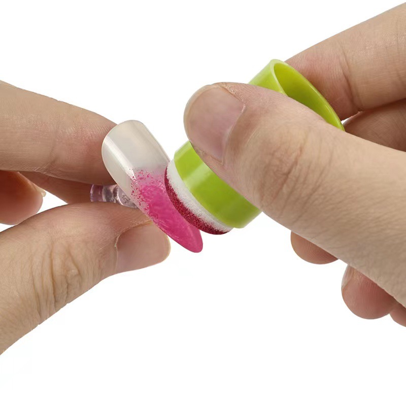 Herramientas de uñas transfronterizas esponja smudging nail pen esponja cabeza redonda pintura smudging gradiente smudging pen esponja cabeza