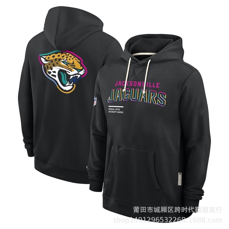 外贸2025新款NFL橄榄球男士连帽卫衣户外休闲运动连帽衫HOODIE 冬|undefined