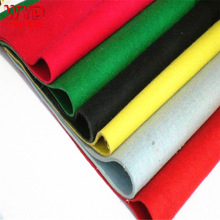 加工定制背胶彩色化纤毛毡布 diy手工隔音背胶化纤自粘彩色毛毡布