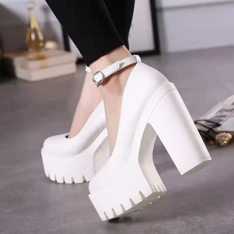 Обувь, модные туфли на каблуке, Aliexpress, плюс размер, коллекция 2022 года, 14 см, европейский стиль
