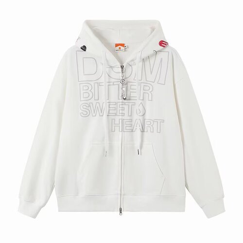 American cardigan and hoodie, large size men's wear, spring and autumn new loose coat, high street print, clothes will be sent one piece for delivery
