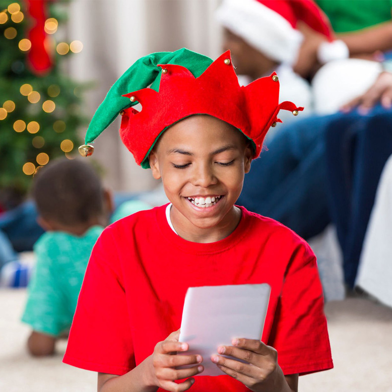 Sombreros de Navidad transfronterizos de genios para adultos niños genios juegan sombreros festivos atmósfera de vestuario accesorios