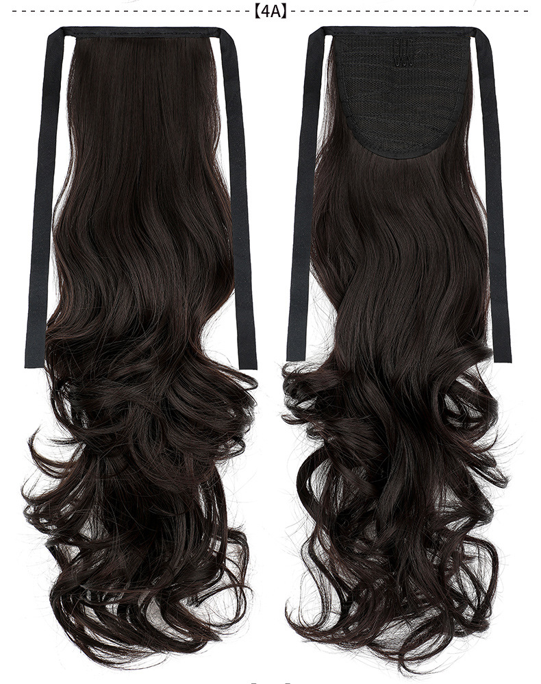 2024 Hot Selling Wig Women's Long Curly Hair Strap Style Wig Ponytail Seamless Extension Ponytail Braid_voghion.com