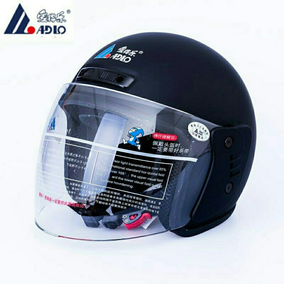 L5U Ailot 317 Motorcycle Electric Car Helmet Unisex Half Helmet HD Anti-fog Mirror Warm Safety