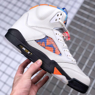 Aj5 Putian Shoes Pure Original Silk Tearable Men's and Women's Basketball Shoes Cicada Wing Flow Maple High and Low Top Putian International Flight