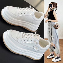 ������С��ЬŮ2026�����¿���Ƥһ�_�����e��Ь���8cm�ɸ�ŮЬ