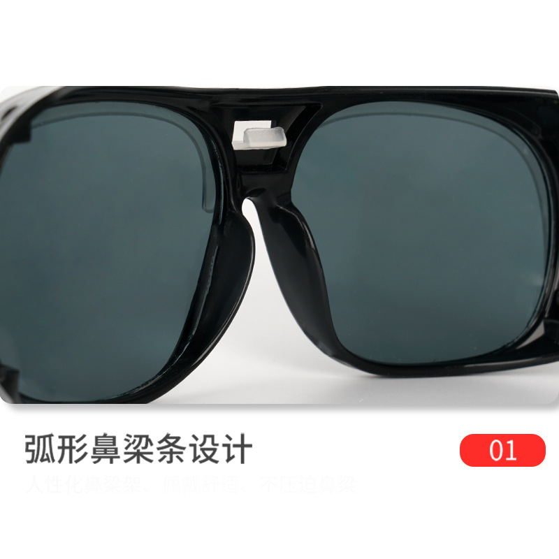 gafas de soldadura especial para soldador de gafas de protección contra la luz brillante, corte y pulido de alta definición, gafas de soldadura de protección laboral