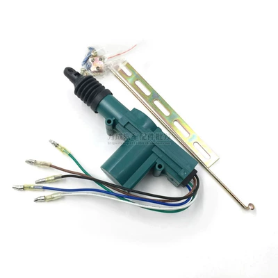 Motor, Central Door Control, Central locking - original-5-wire-motorpiece-green