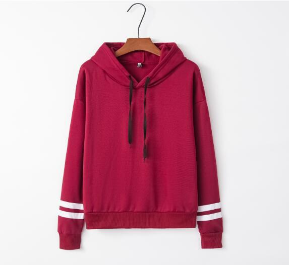 9323 #2021 Otoño e Invierno Nuevo eBay AliExpress deseo con capucha suelta de manga larga suéter mangas dos