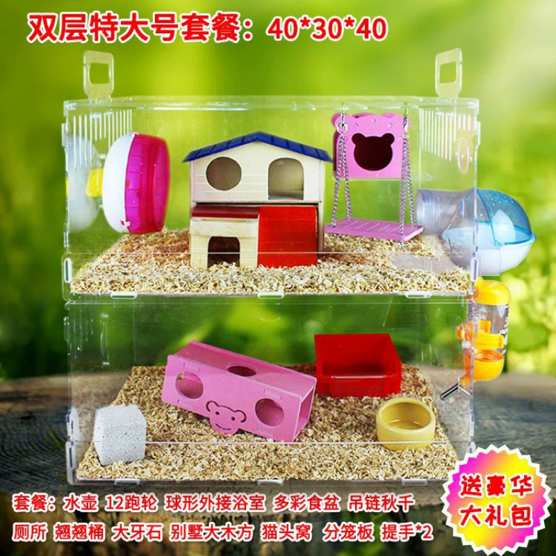 Double-layer acrylic villa