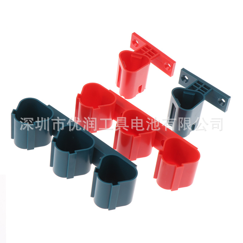 Estante de almacenamiento de batería/herramienta adecuado para el enchufe vertical Mutian Bosch mivoch Wicker 12 (10,8) V