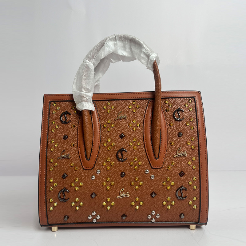 跨境包包女时尚铆钉cl大容量手提包日常通勤单肩斜挎包托特包bags|undefined