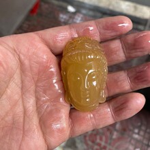 新疆天然黄龙玉花开富贵  大肚笑佛  禅 貔貅男女款吊坠 挂件批发