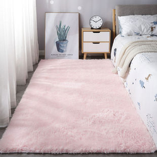 Nordic Carpet for Bedroom, Popular on Instagram, Plush Floor Mat, Room Bedside Rug, Carpet for Living Room, Cute and Full Coverage